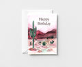 Happy Birthday Cactus Greeting Card GC036