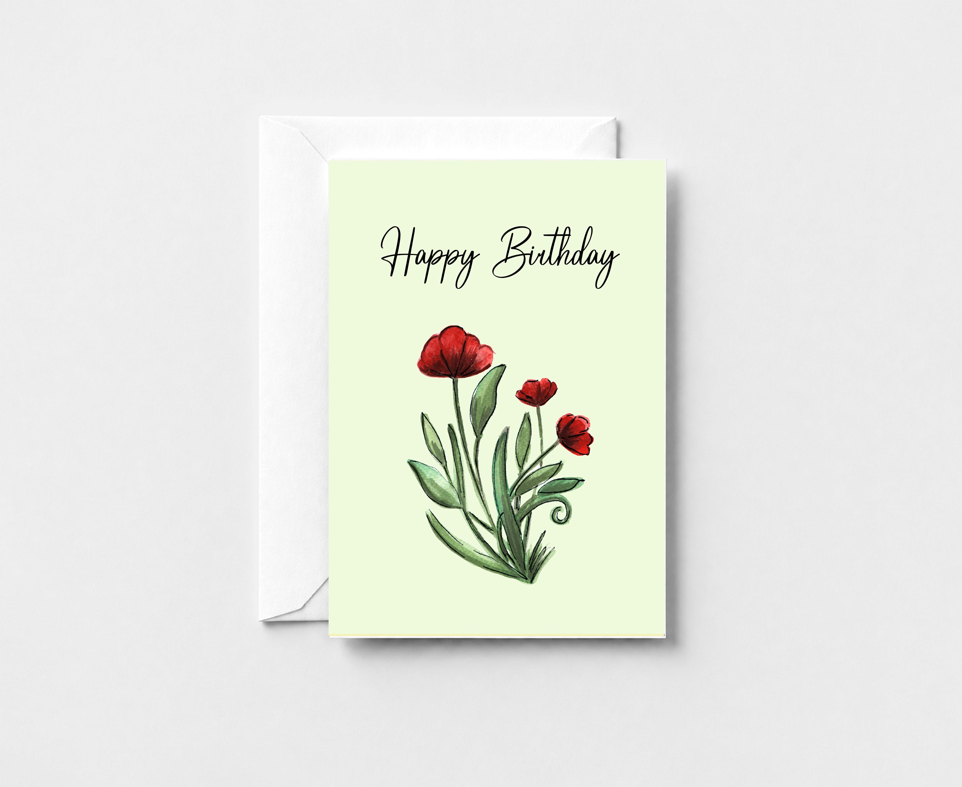 Happy Birthday  Greeting Card GC041
