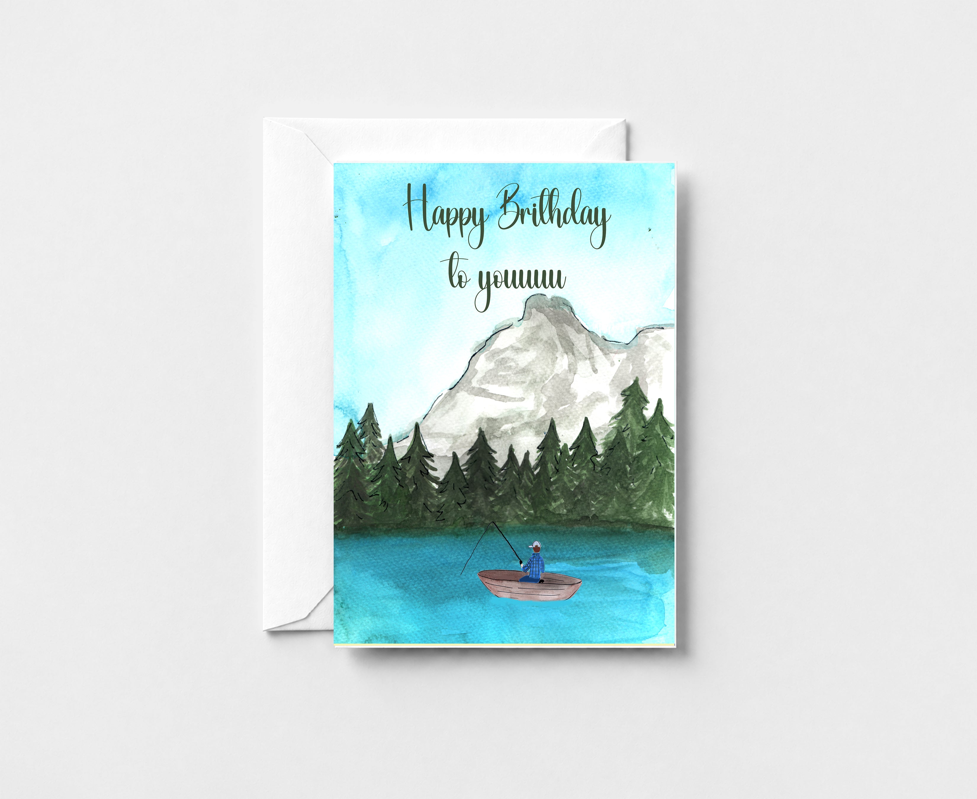 Happy Birthday To Youuuu Greeting Card GC046