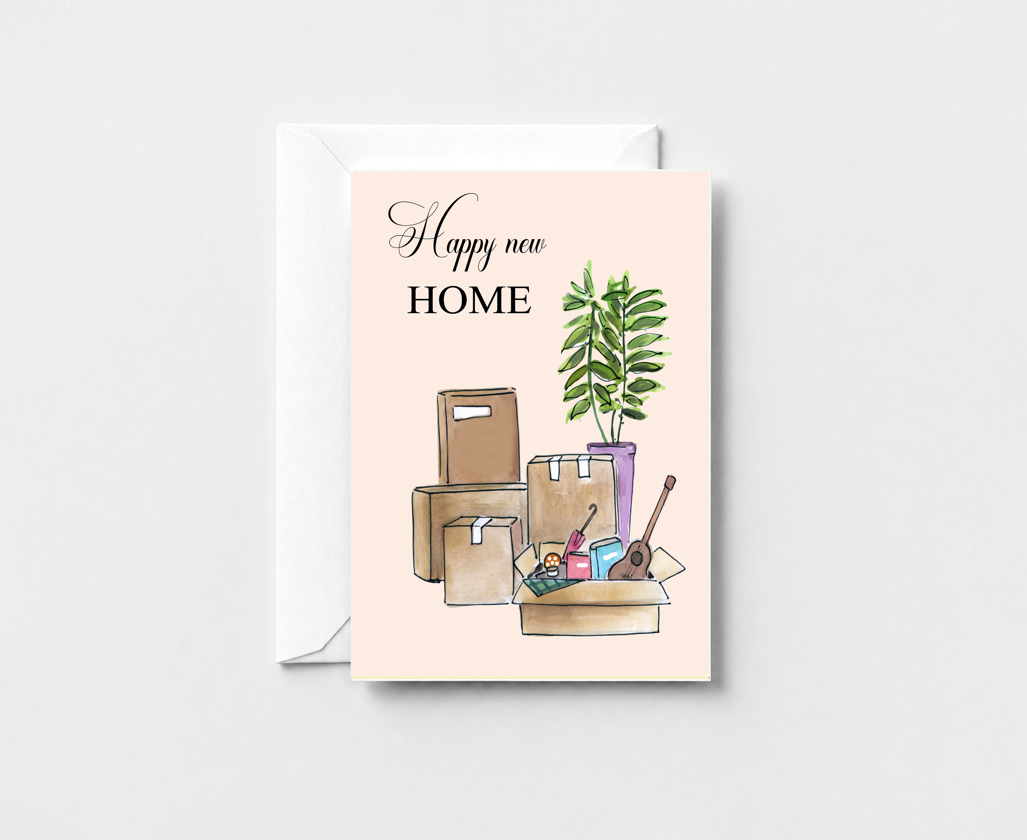Congratulation New Home Greeting Card GC050