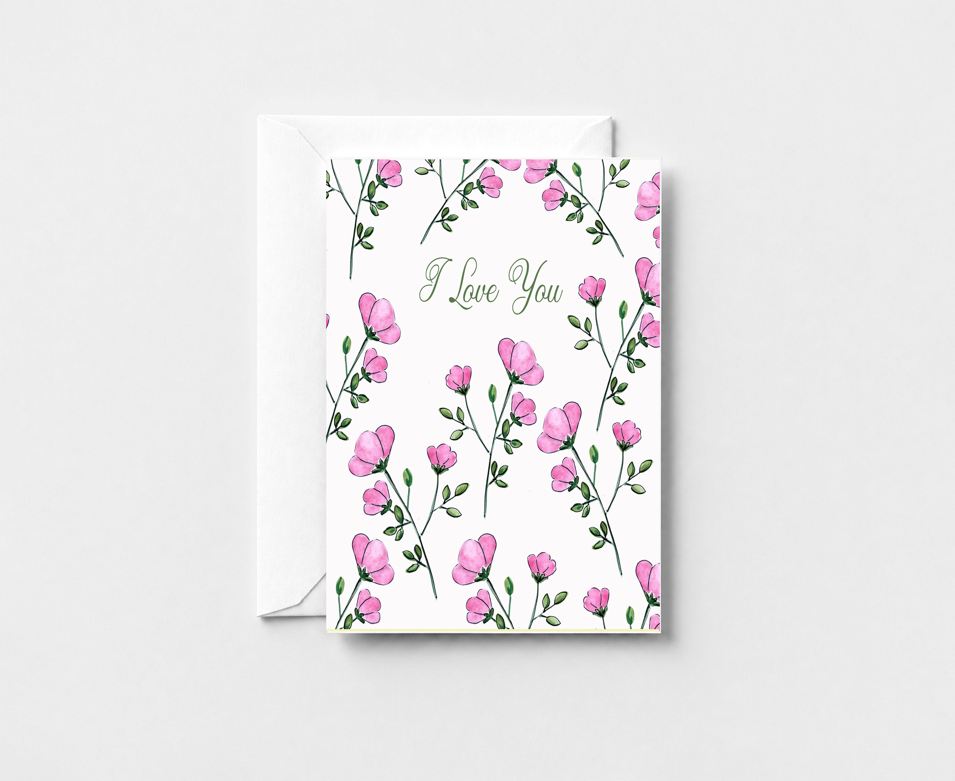I Love You Greeting Card GC056