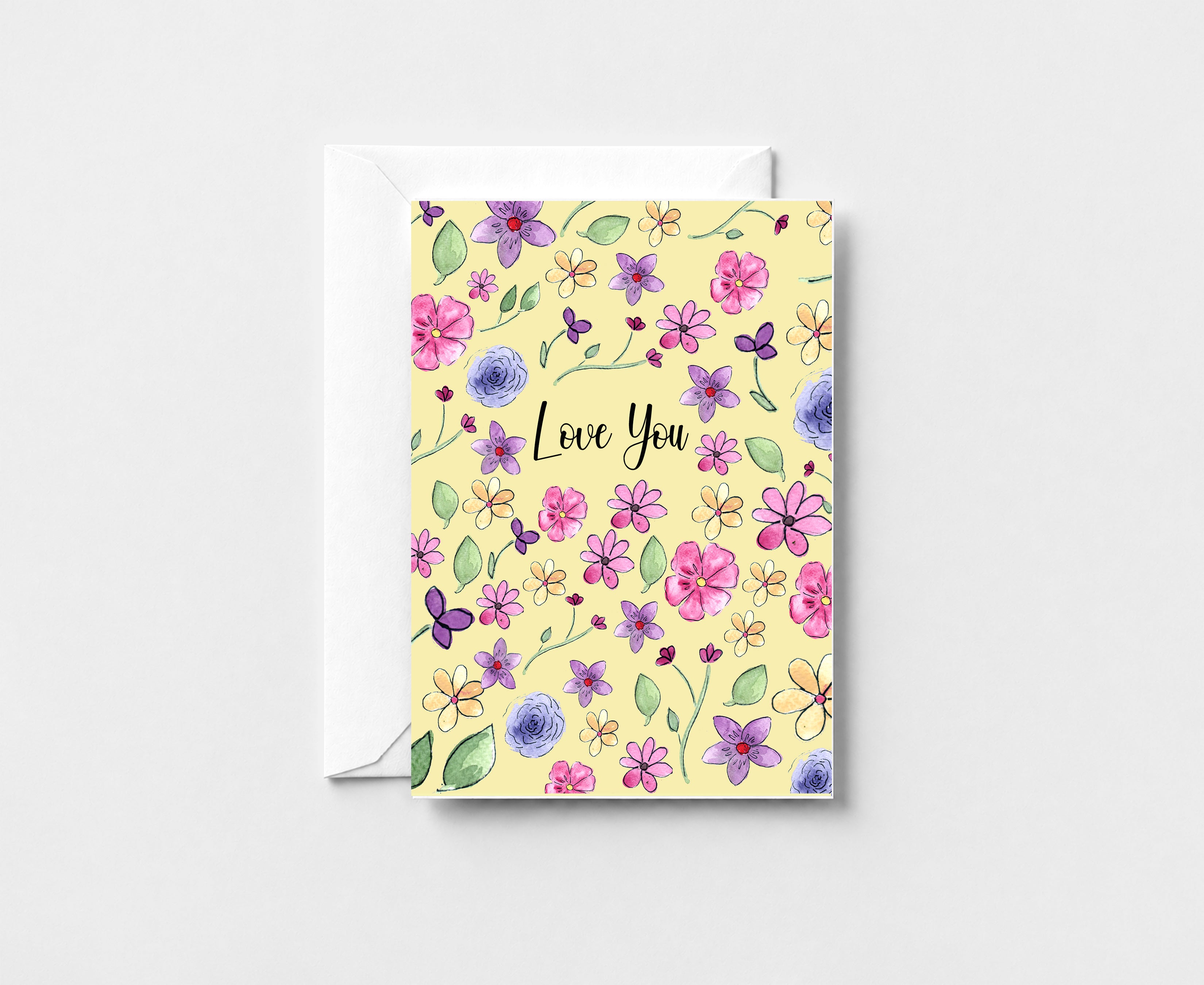 I Love You Greeting Card GC068