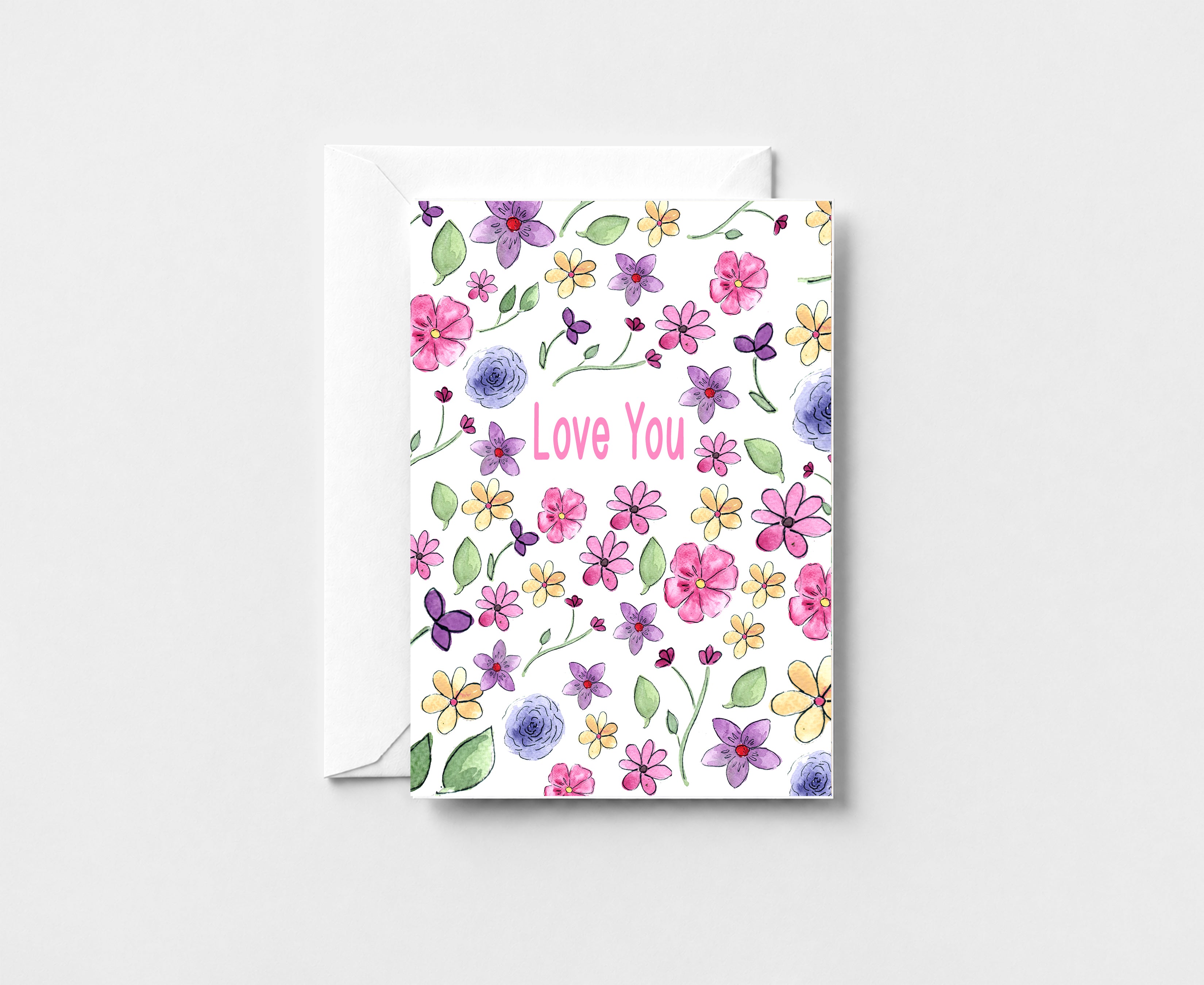 I Love You Greeting Card GC070
