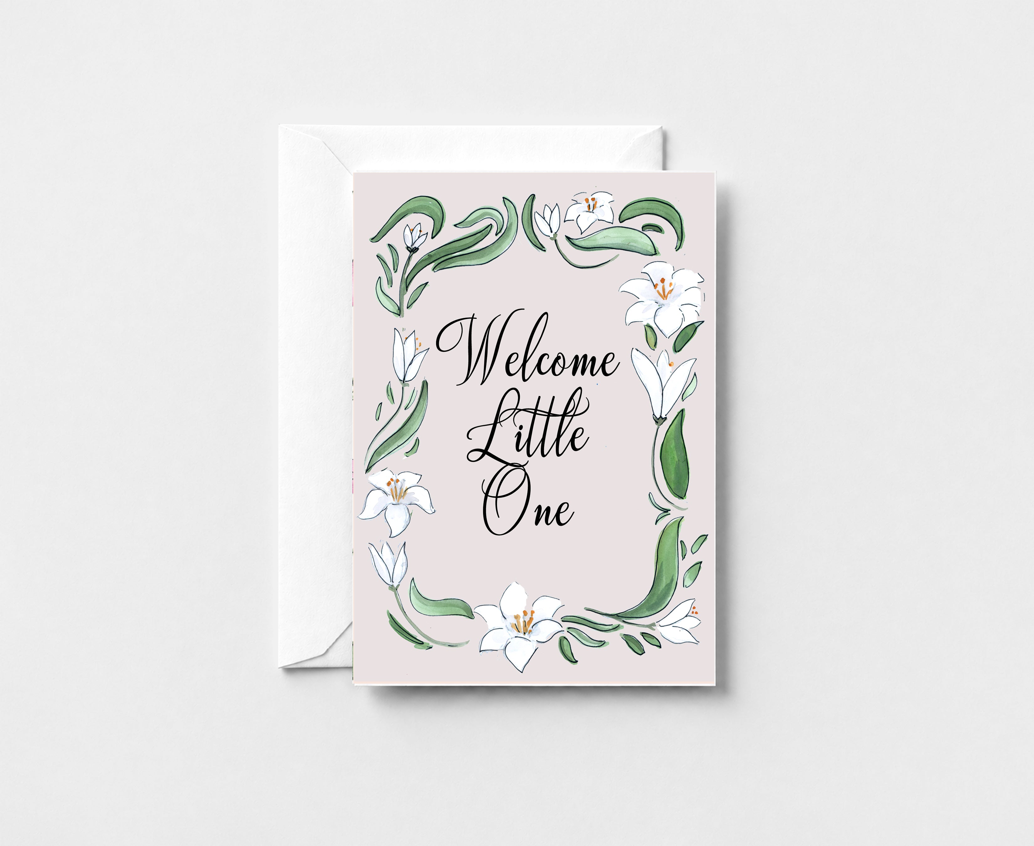 Welcome Little One Greeting Card GC078