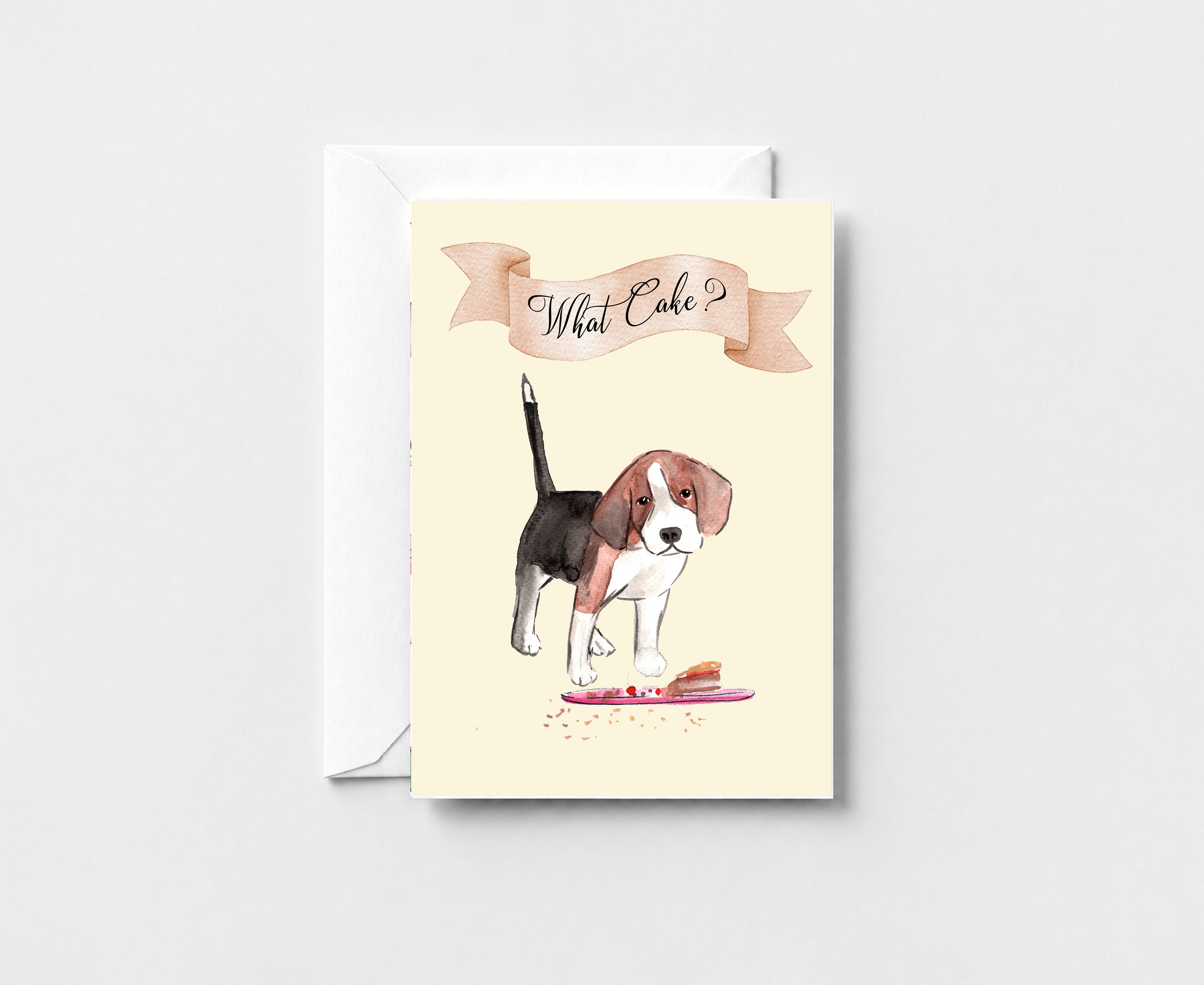 What Cake Greeting Card GC079