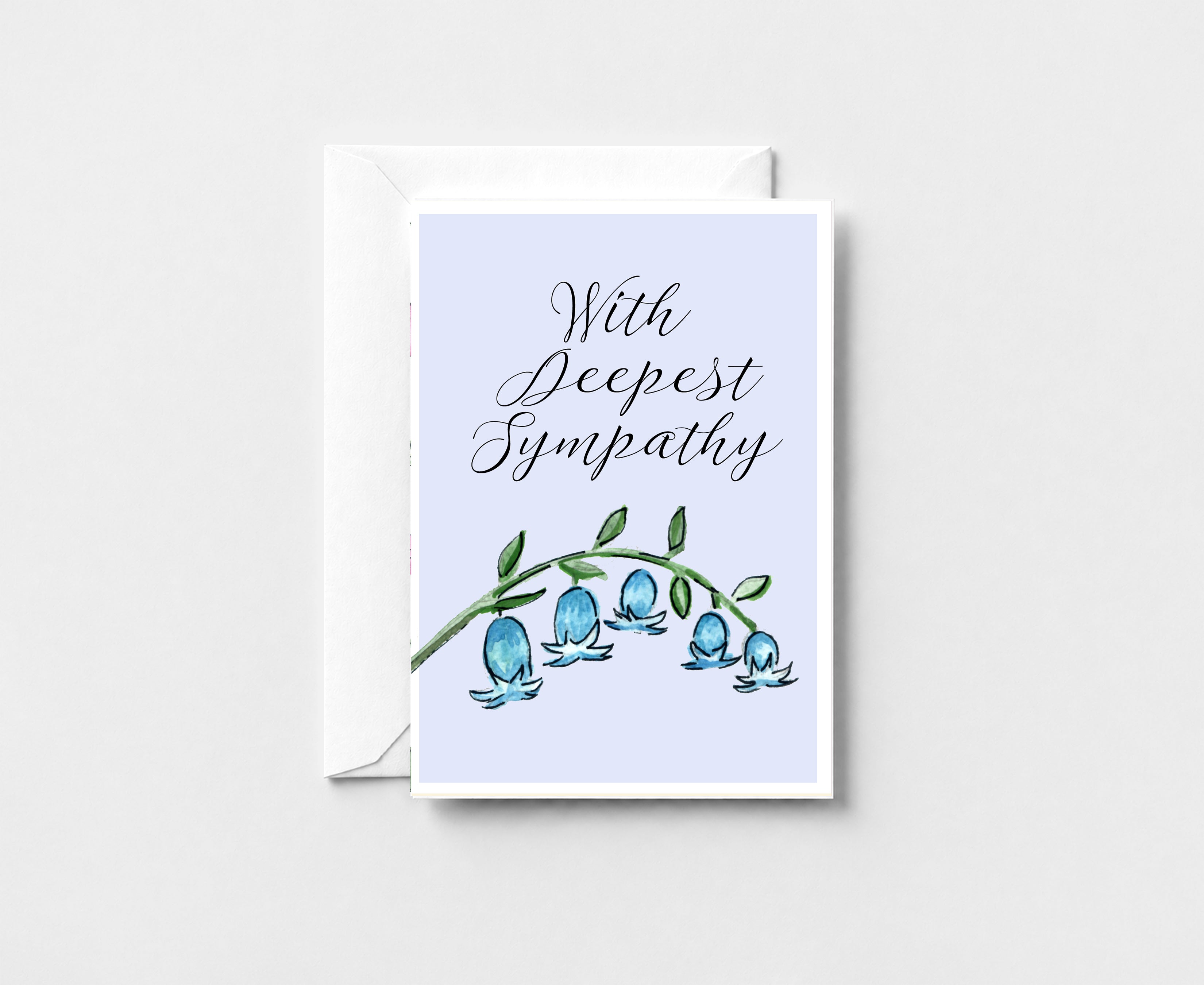 Deepest Sympathy Greeting Card GC080