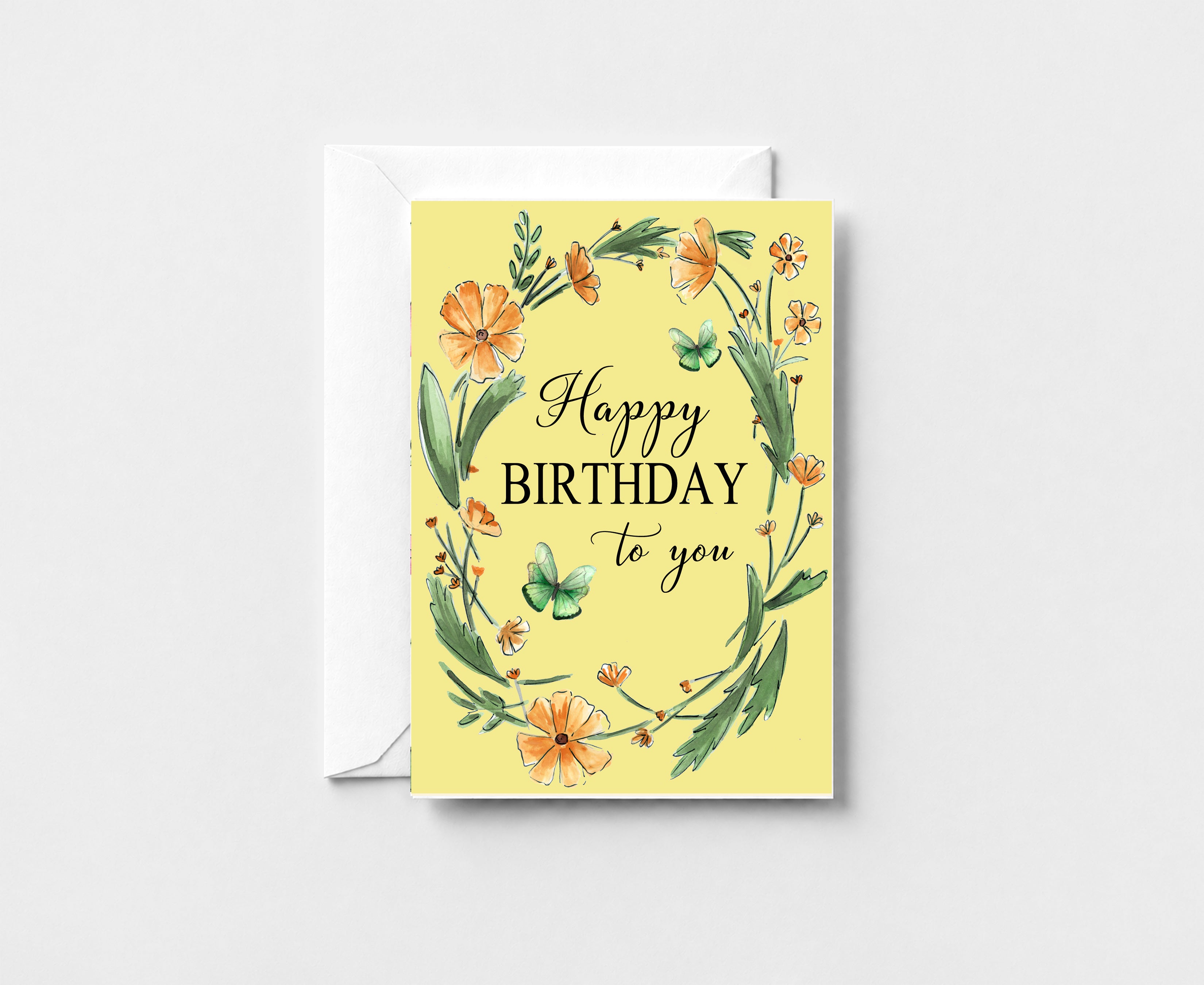 Happy Birthday Greeting Card GC081