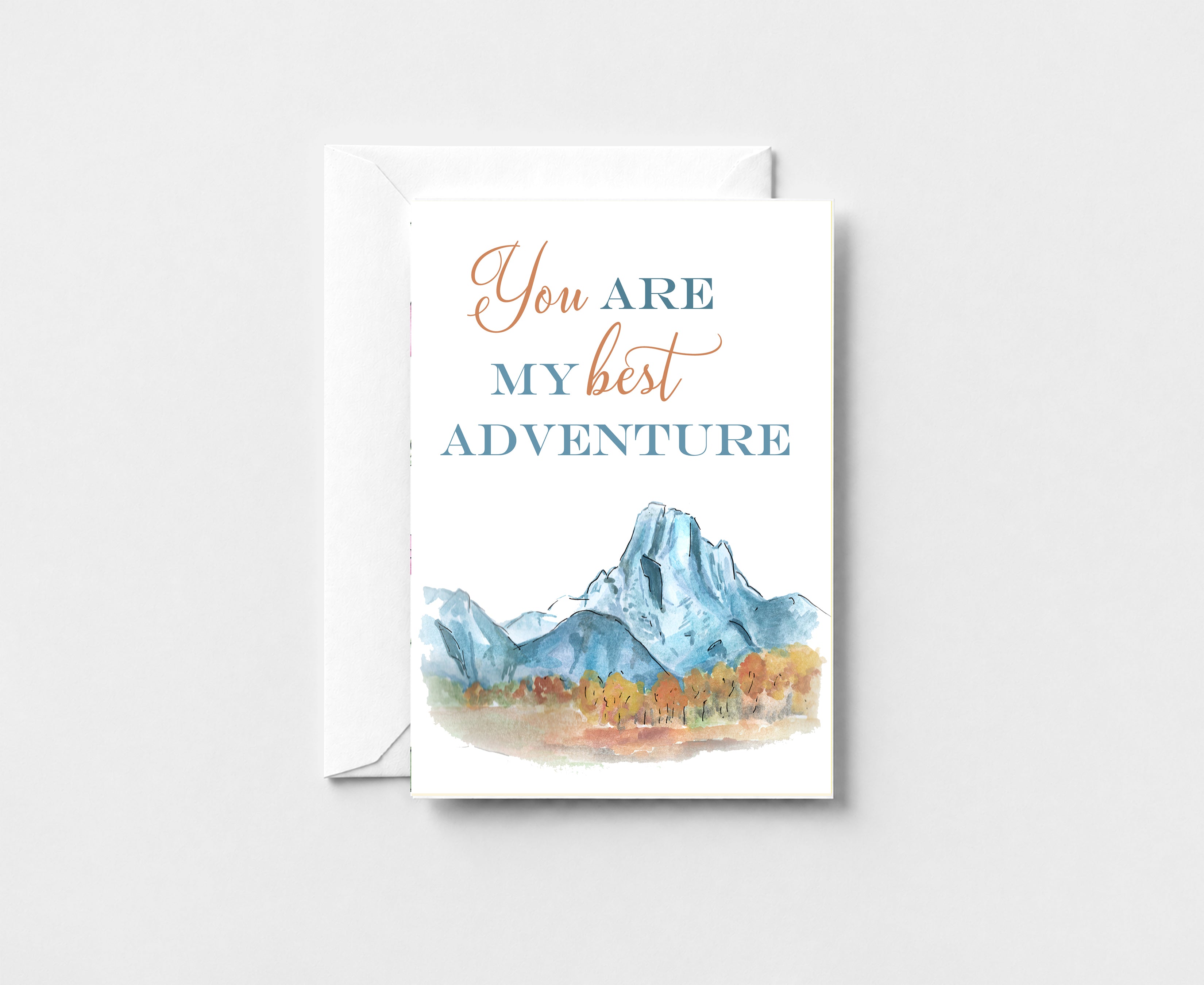 You are my best adventure Greeting Card GC082