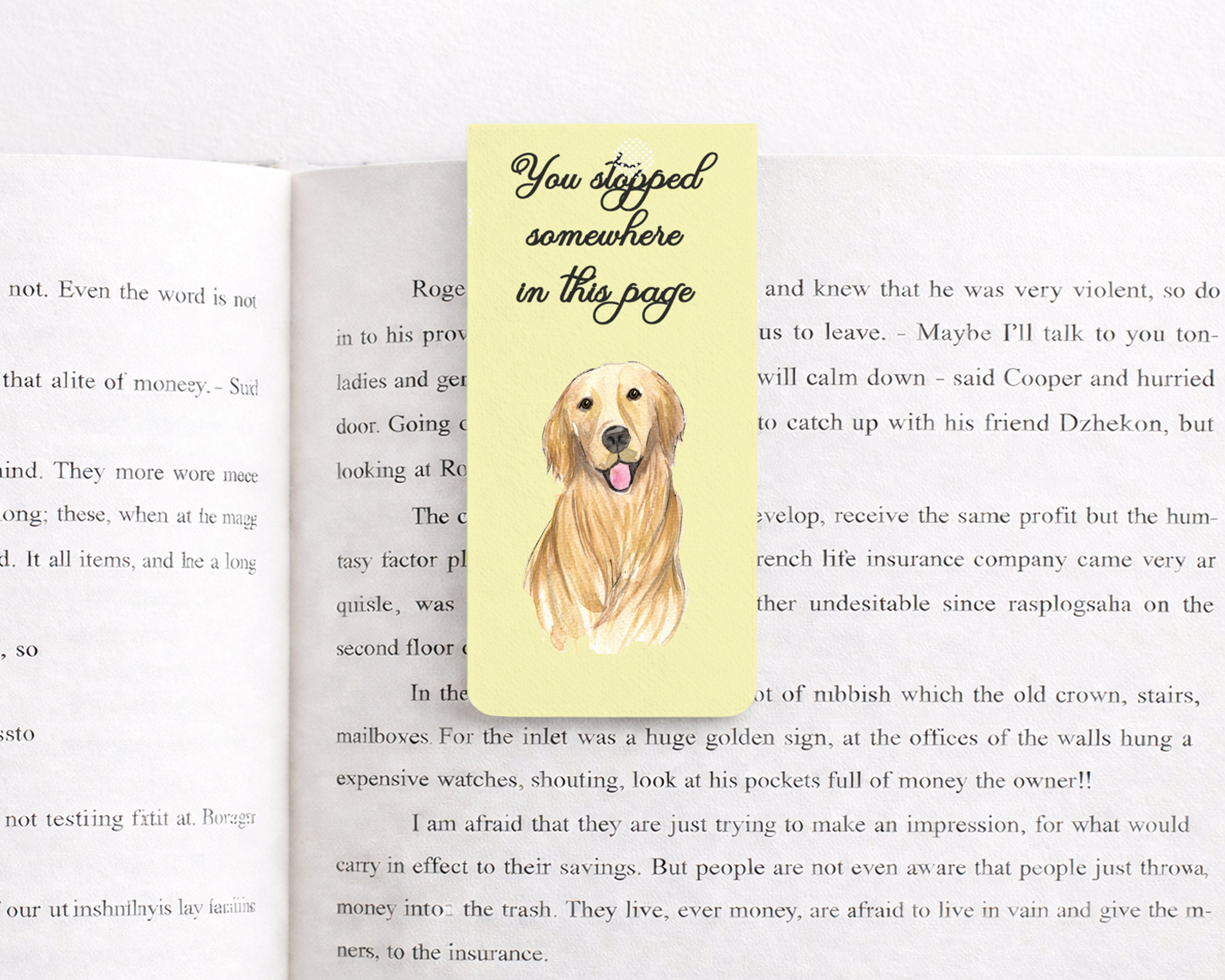 Magnetic Bookmarks BM009