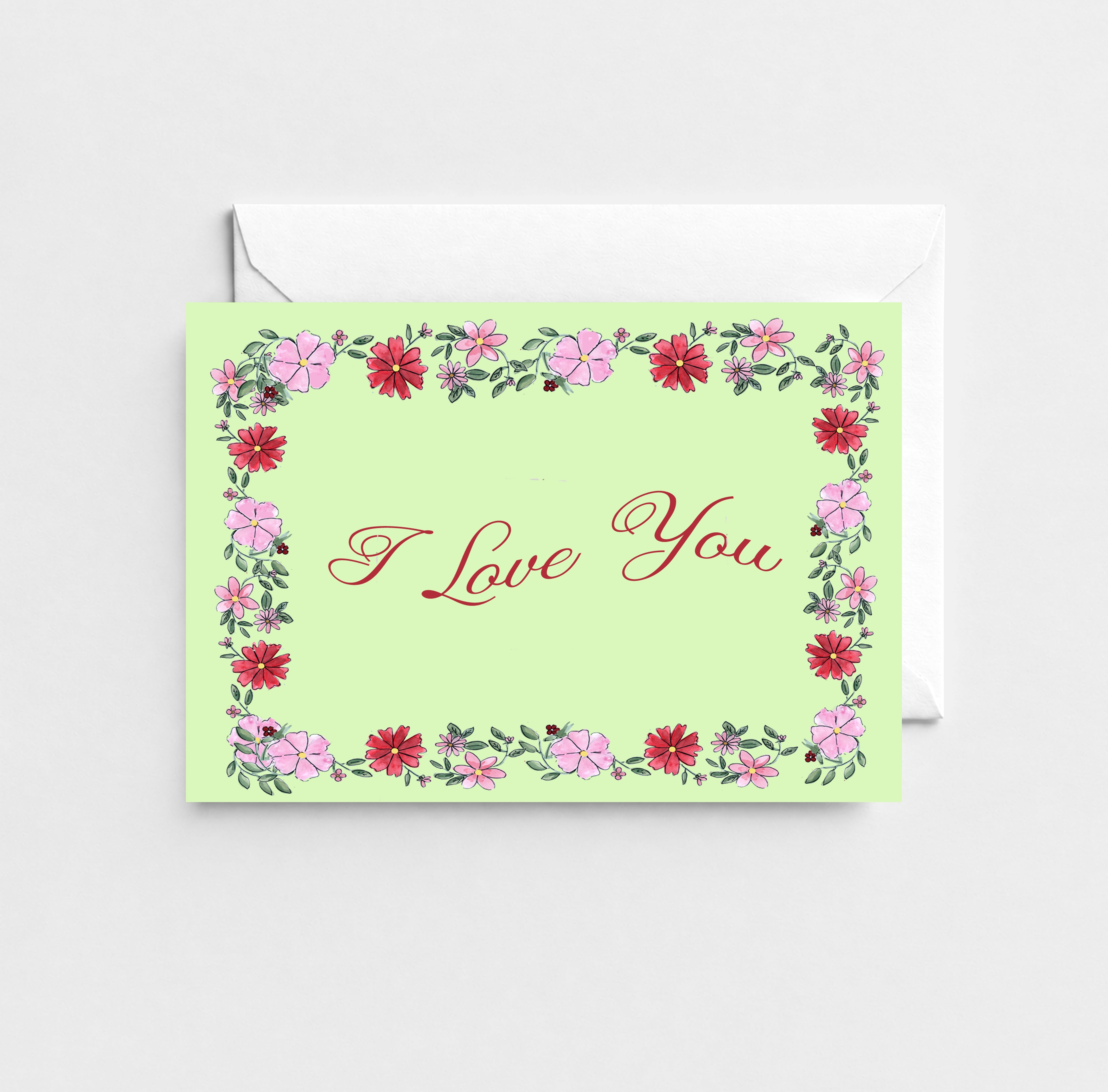 I Love You Greeting Card GC088