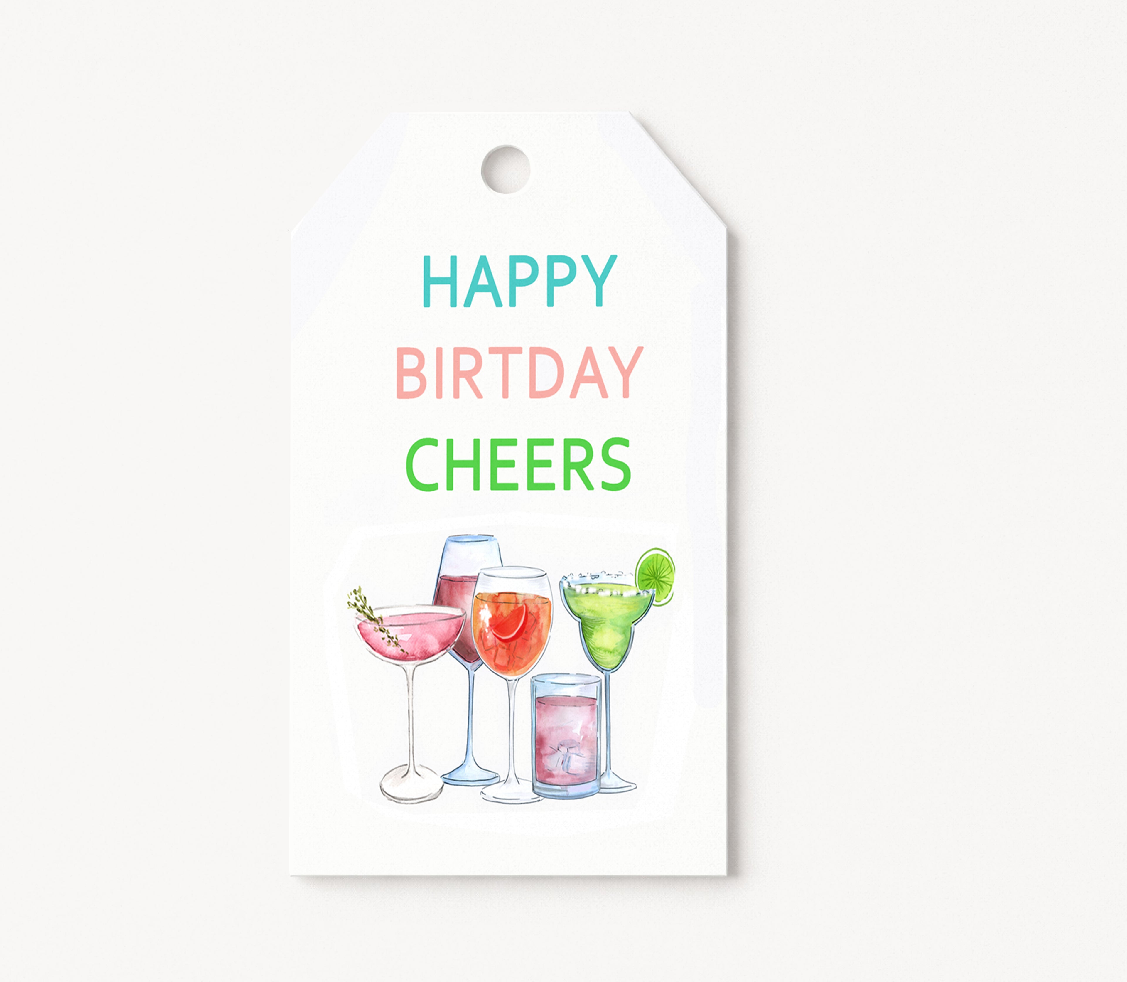 Pack of 12 gift tags GT012