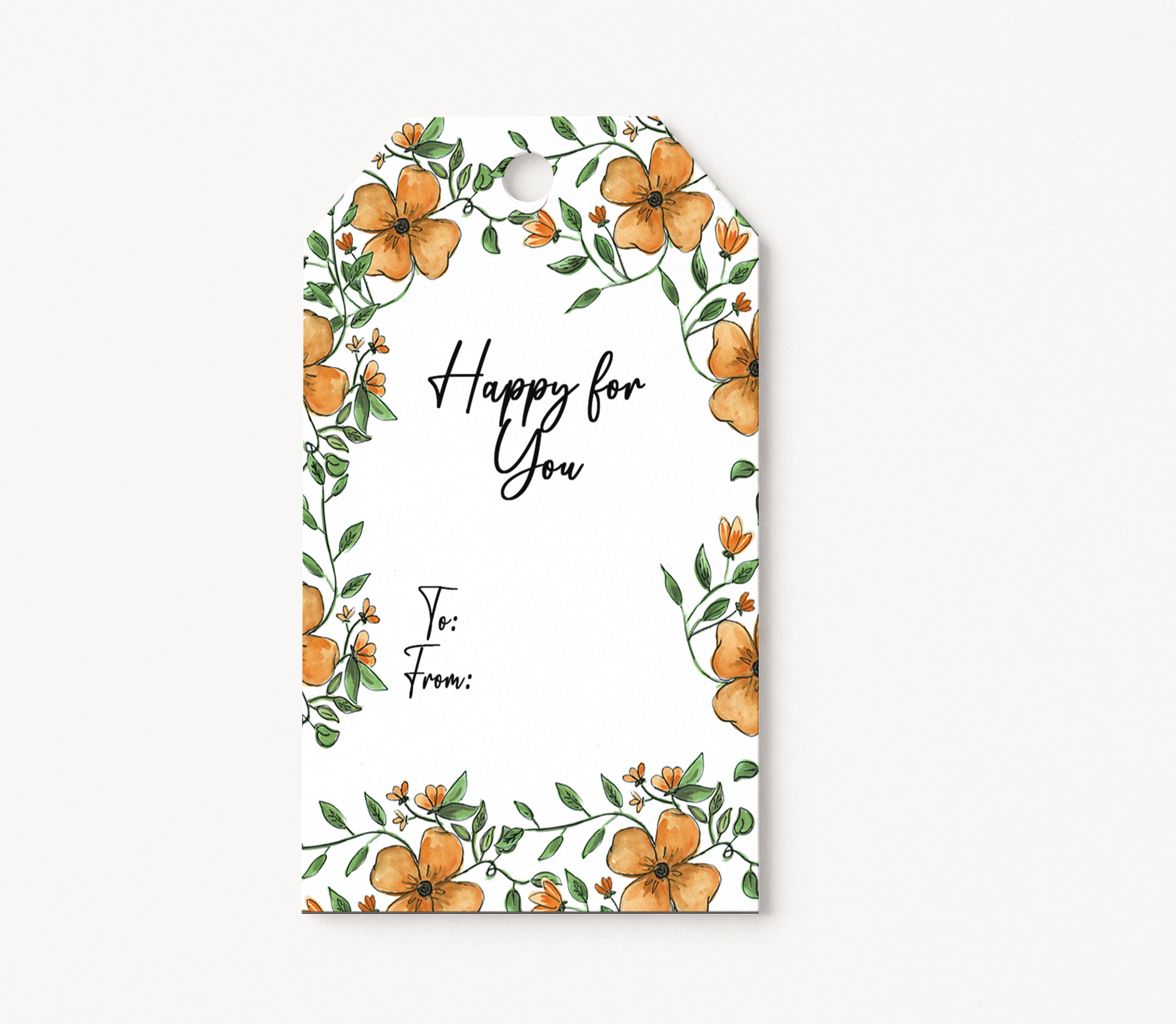 Pack of 12 gift tags GT019