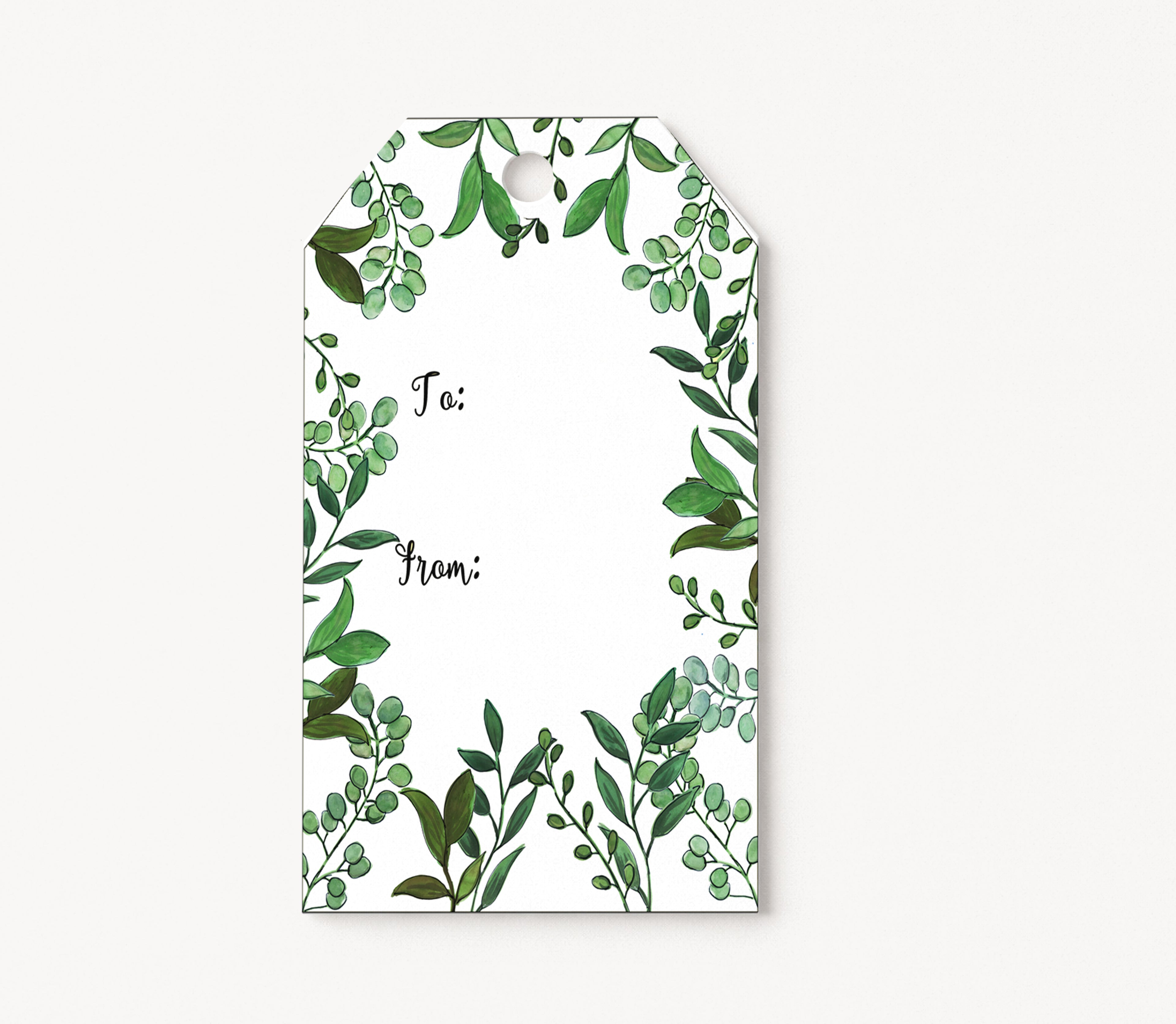 Pack of 12 gift tags GT022