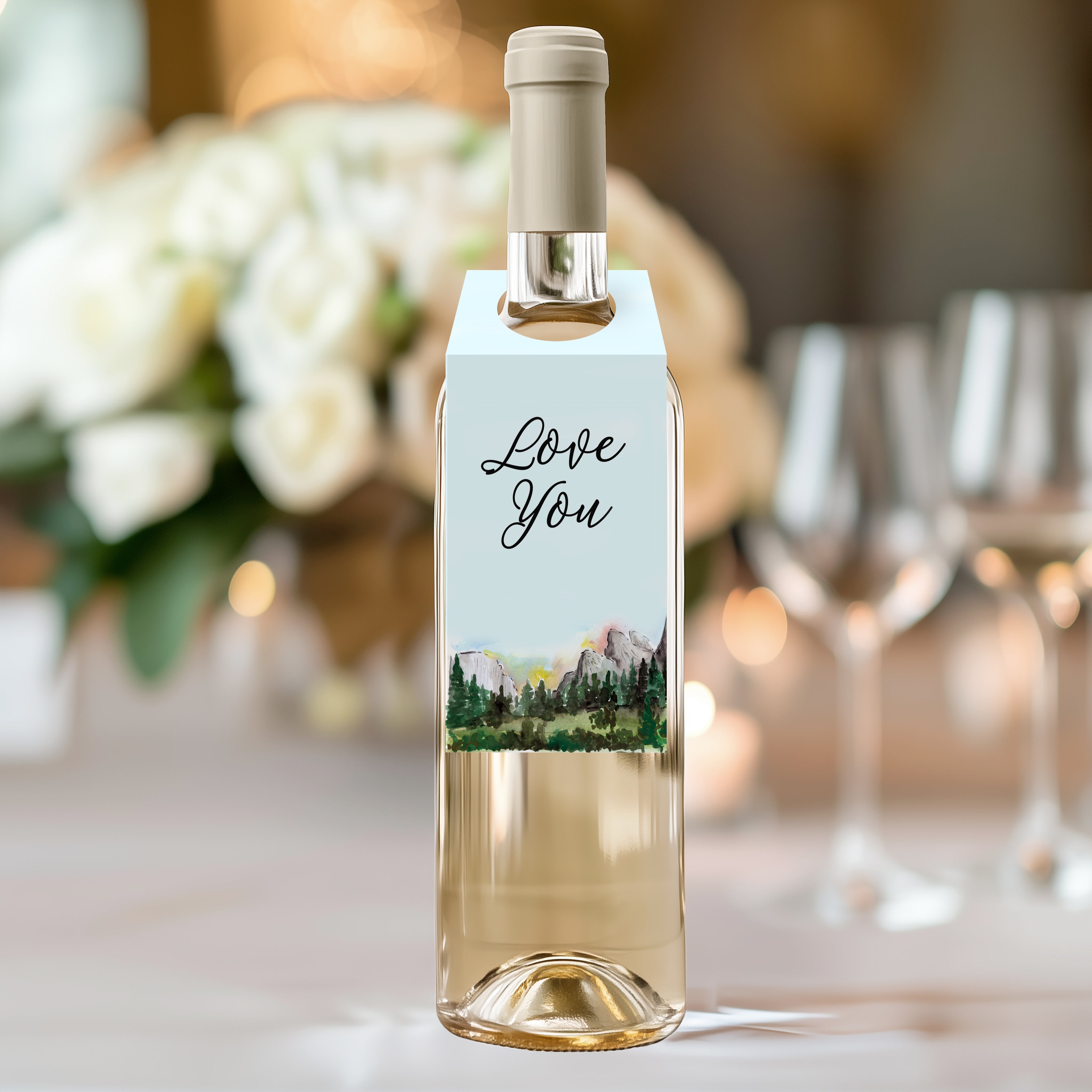 Bottle Gift Tags WT006