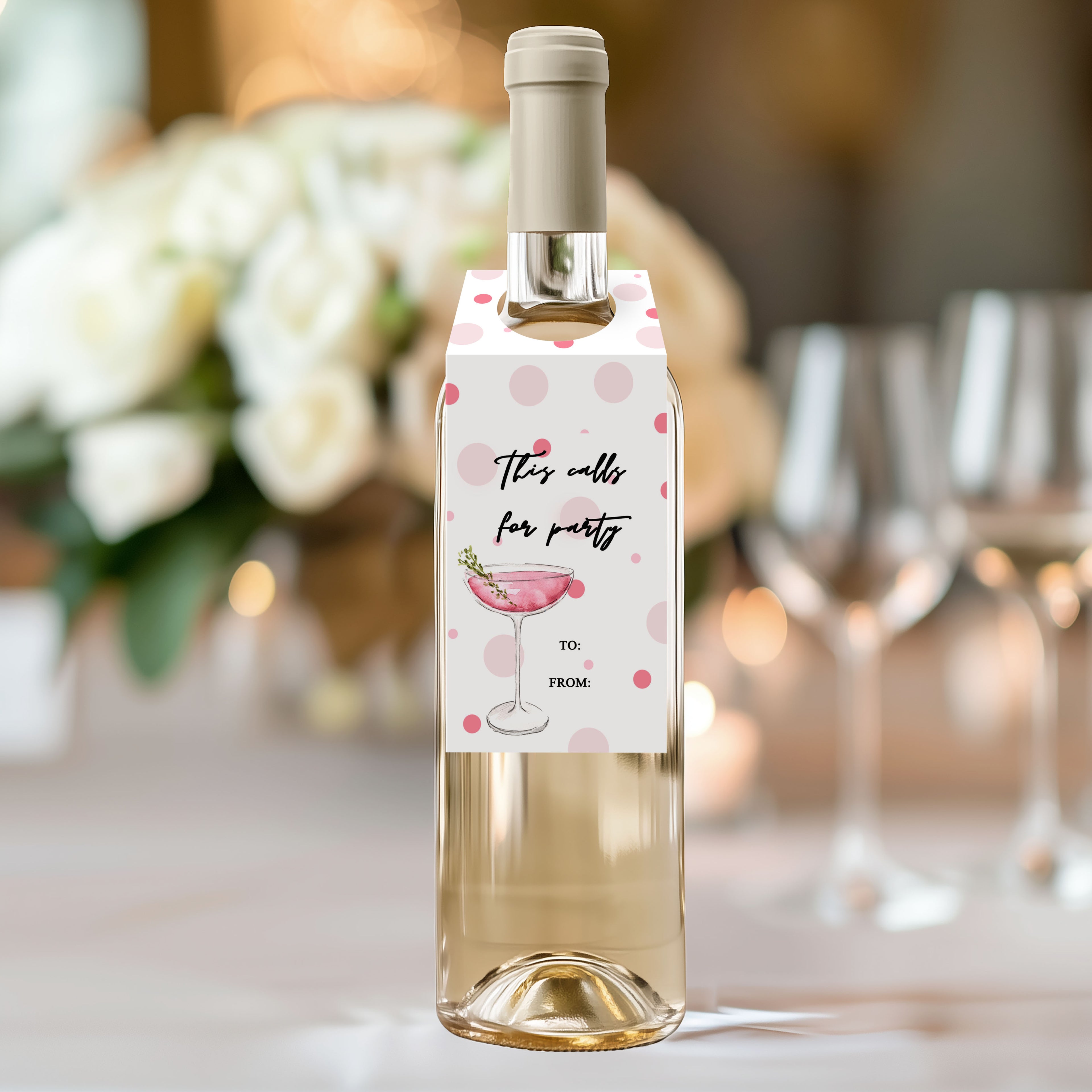 Bottle Gift Tags WT011