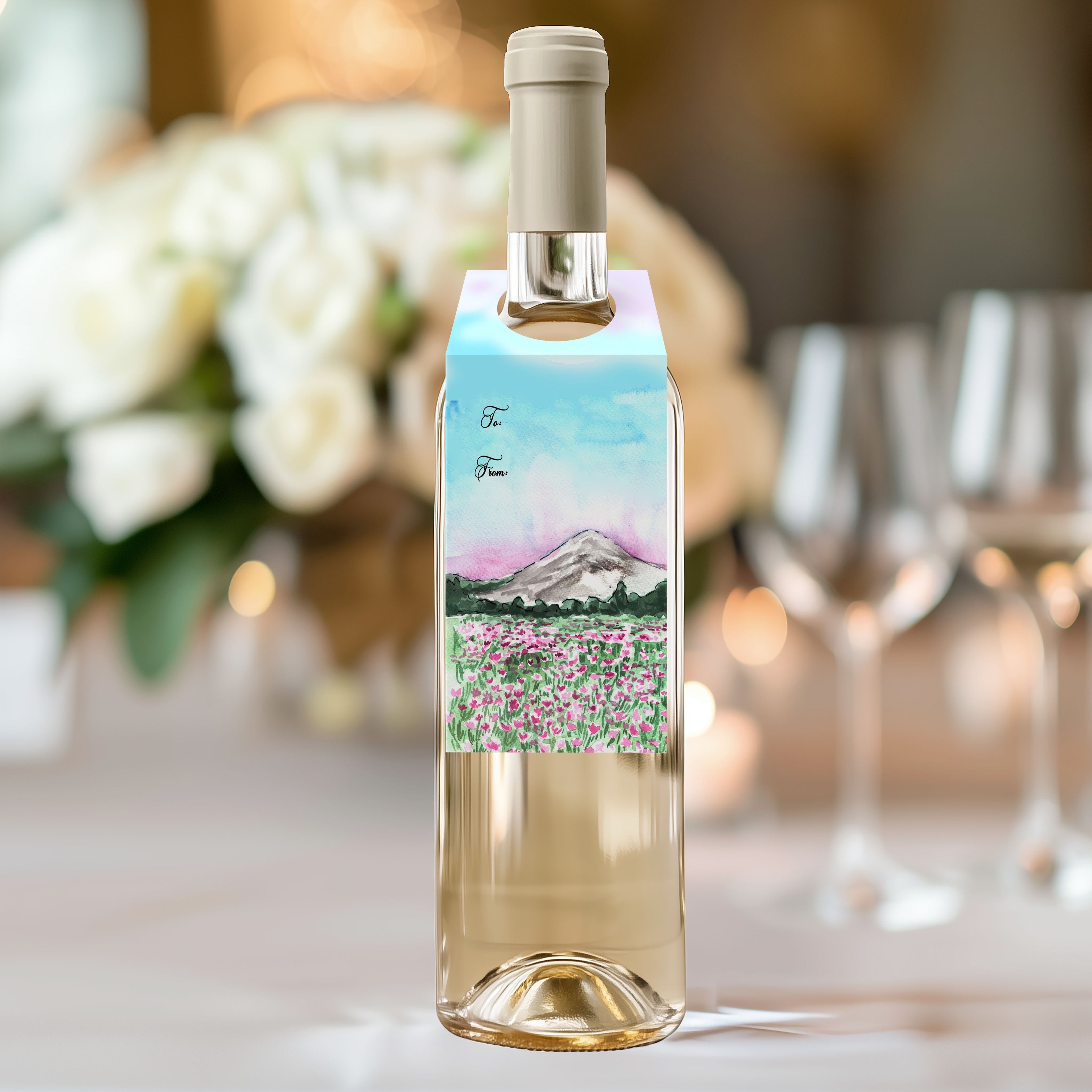 Bottle Gift Tags WT012